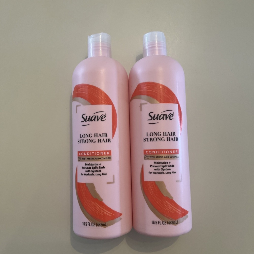 2X Suave Long Hair Strong Hair Conditioner HTF RARE Discontinued